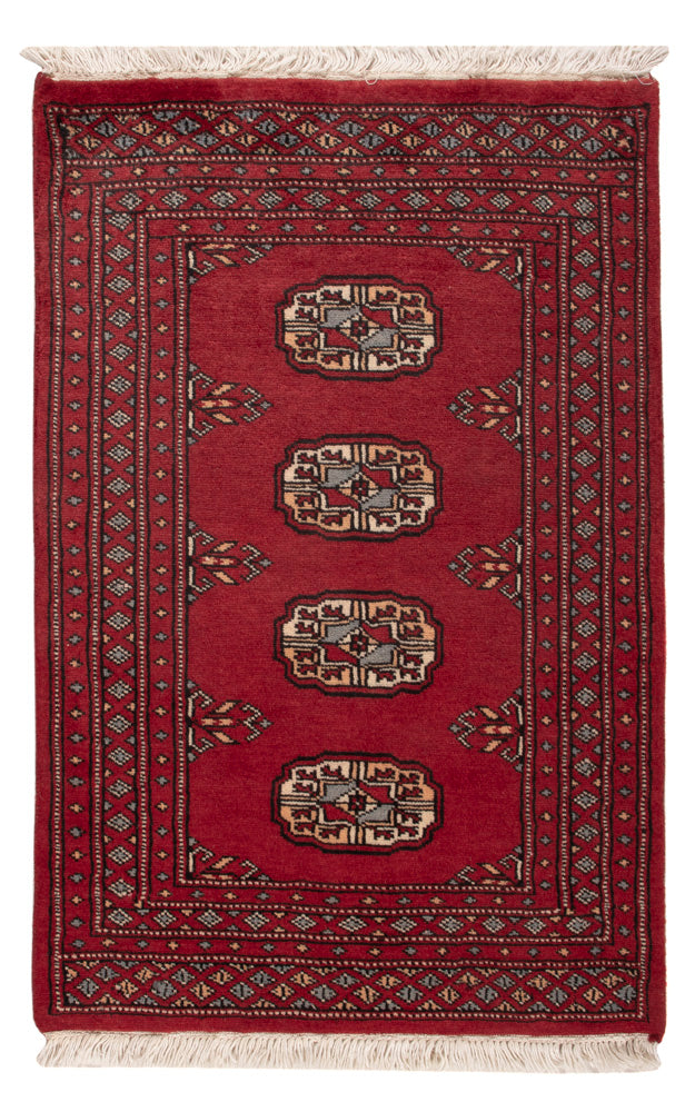 Pakistani Rug - 99 x 61 cm - red