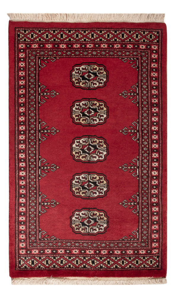 Pakistani Rug - 96 x 61 cm - red
