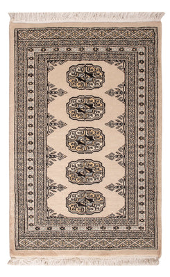 Pakistani Rug - 90 x 62 cm - cream