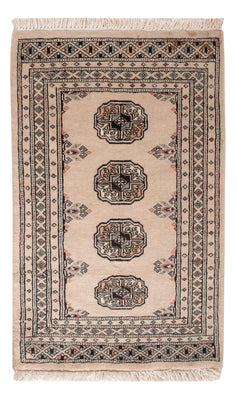 Pakistani Rug - 90 x 60 cm - cream