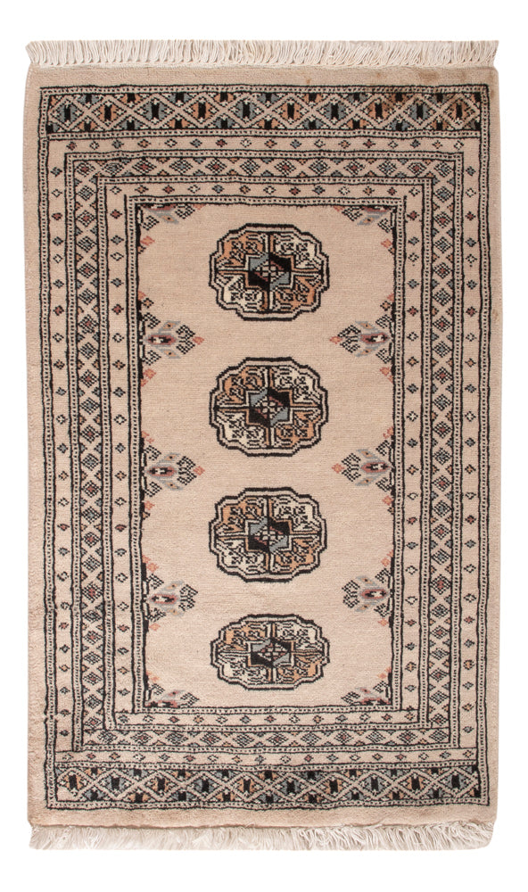 Pakistani Rug - 90 x 60 cm - cream