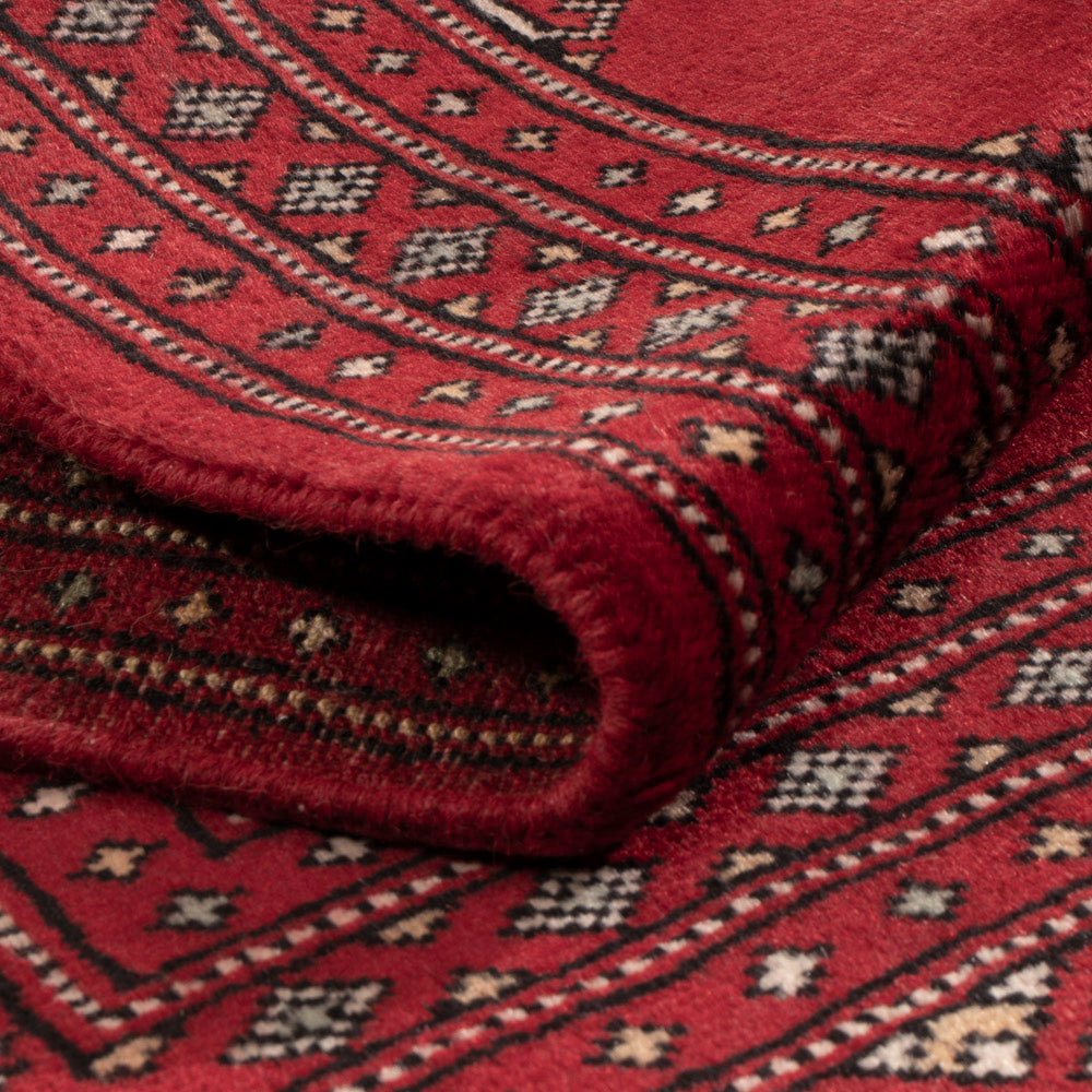 Pakistani Rug - 94 x 63 cm - red