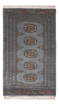 Pakistani Rug - 99 x 61 cm - light blue