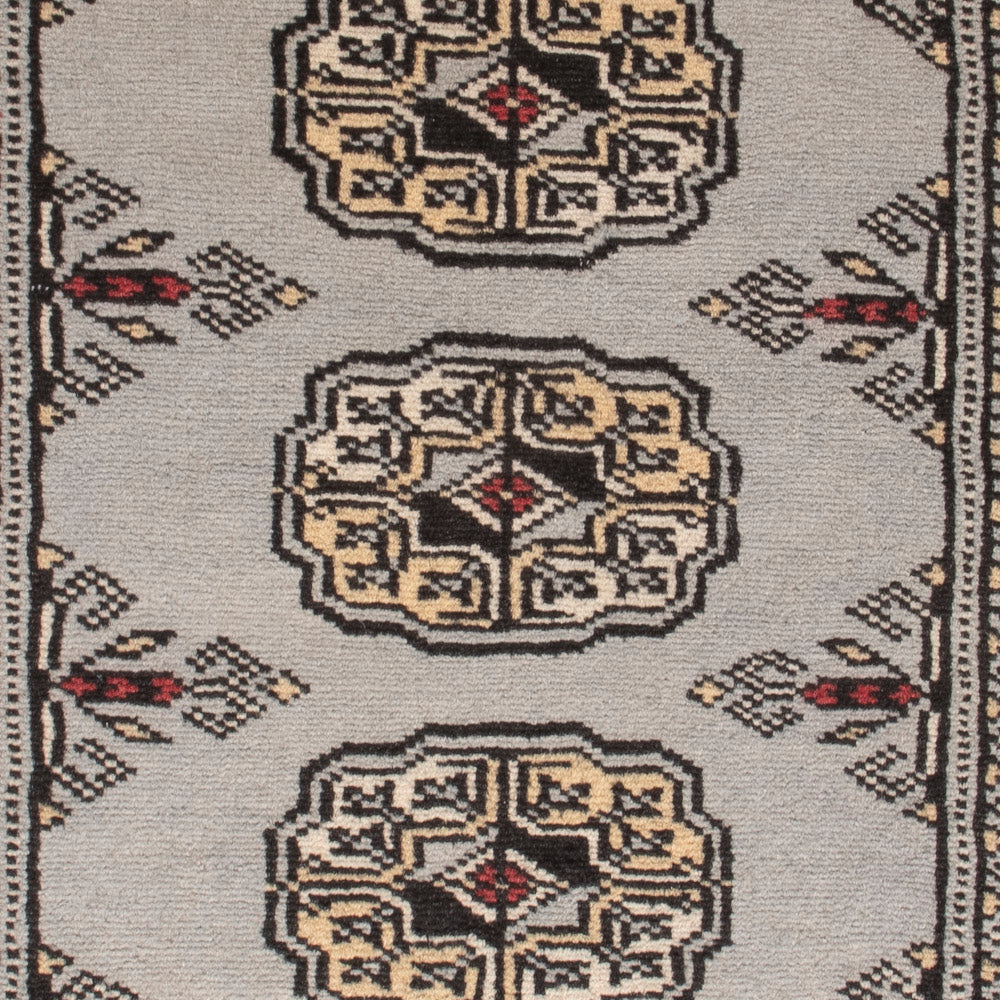 Pakistani Rug - 92 x 61 cm - grey