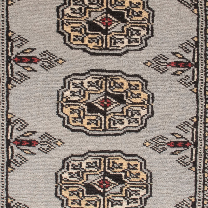 Pakistani Rug - 92 x 61 cm - grey