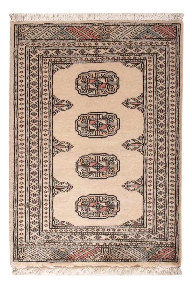 Pakistani Rug - 92 x 66 cm - cream