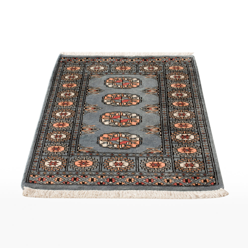 Pakistani Rug - 96 x 63 cm - light blue
