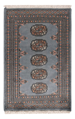 Pakistani Rug - 92 x 63 cm - light blue