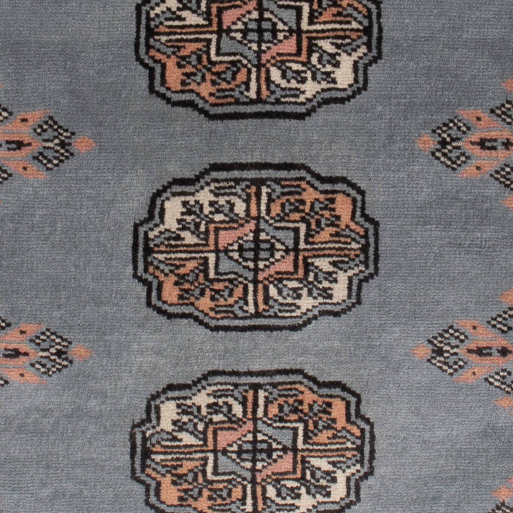 Pakistani Rug - 92 x 63 cm - light blue