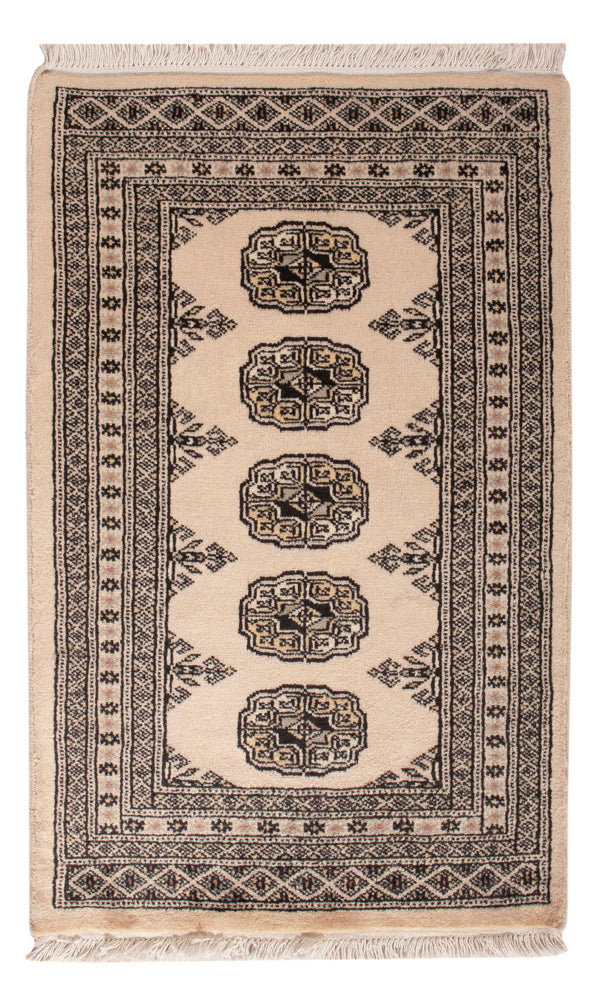 Pakistani Rug - 94 x 62 cm - cream
