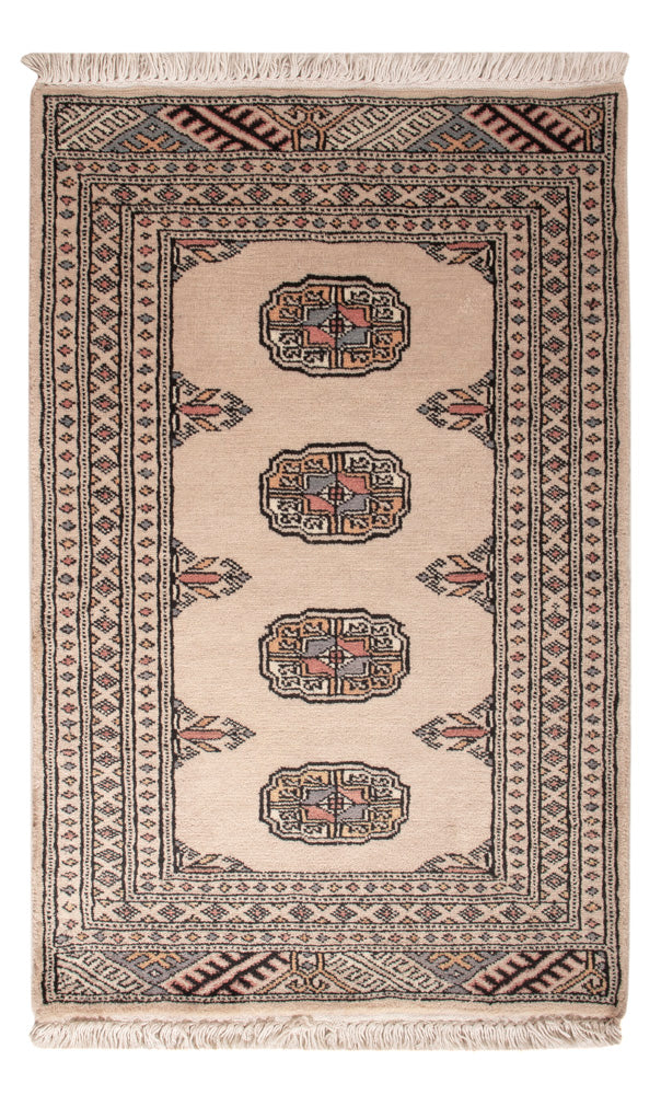Pakistani Rug - 95 x 62 cm - cream