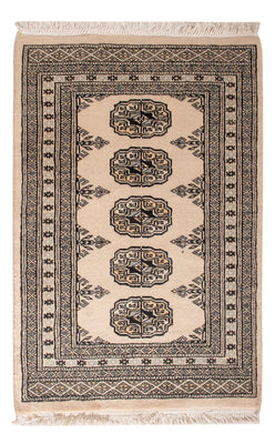 Pakistani Rug - 90 x 61 cm - cream