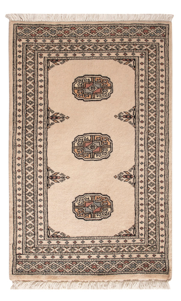 Pakistani Rug - 96 x 60 cm - cream