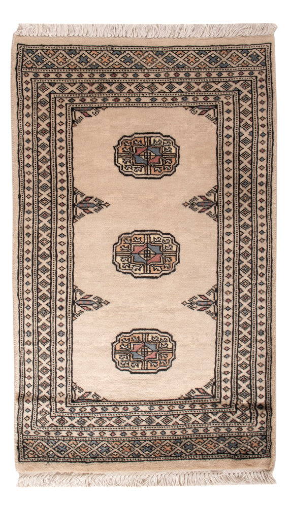 Pakistani Rug - 103 x 64 cm - cream