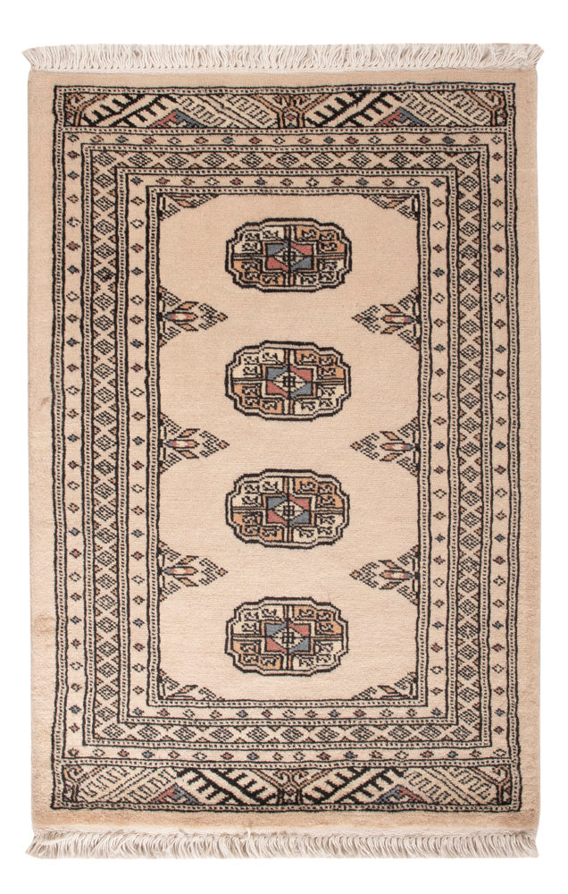 Pakistani Rug - 96 x 63 cm - cream