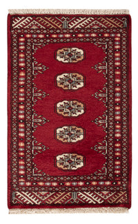 Pakistani Rug - 90 x 60 cm - red
