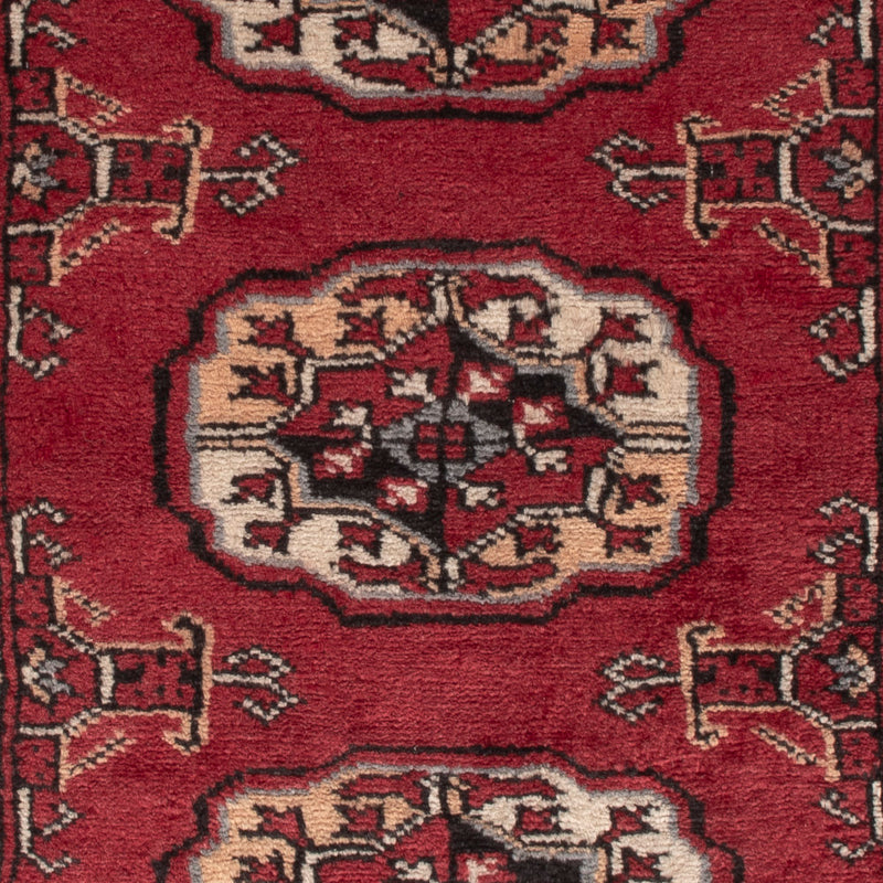 Pakistani Rug - 90 x 64 cm - red