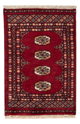 Pakistani Rug - 88 x 60 cm - red