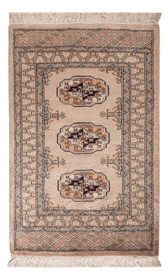 Pakistani Rug - 94 x 64 cm - light brown