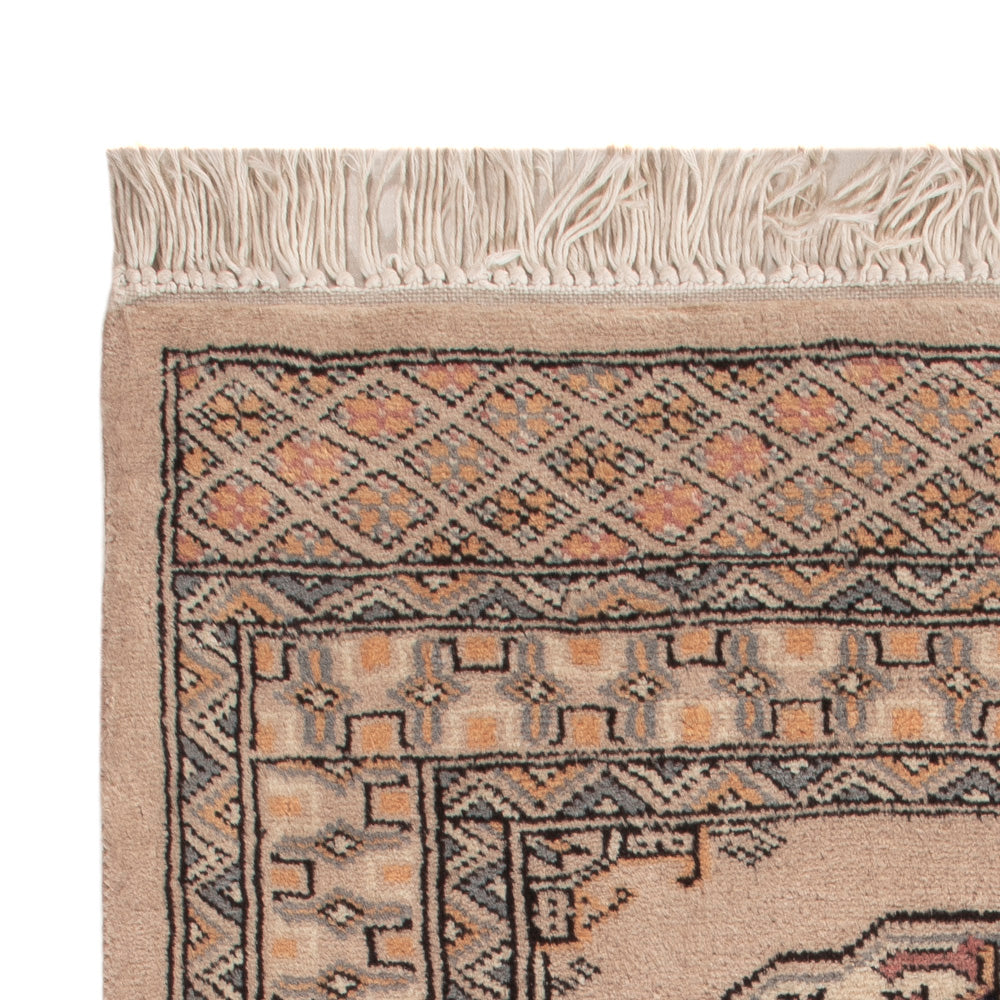 Pakistani Rug - 94 x 64 cm - light brown