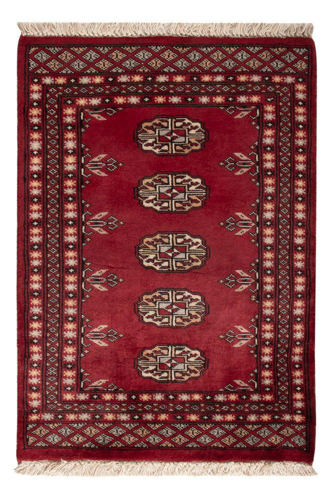 Pakistani Rug - 88 x 64 cm - red