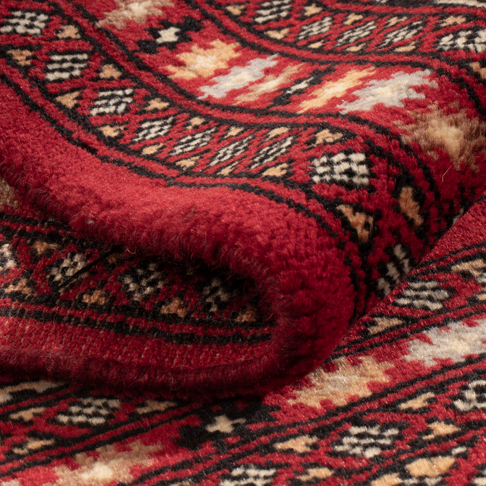Pakistani Rug - 91 x 61 cm - red