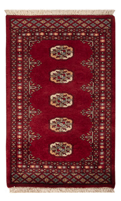 Pakistani Rug - 96 x 63 cm - red