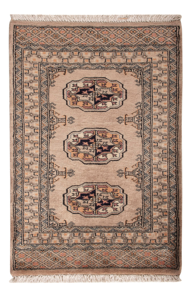 Pakistani Rug - 94 x 65 cm - light brown