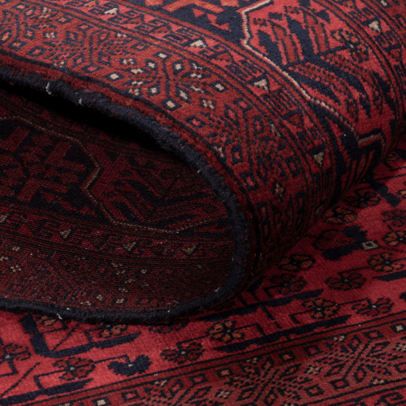 Afghan Rug - Royal - 154 x 102 cm - red