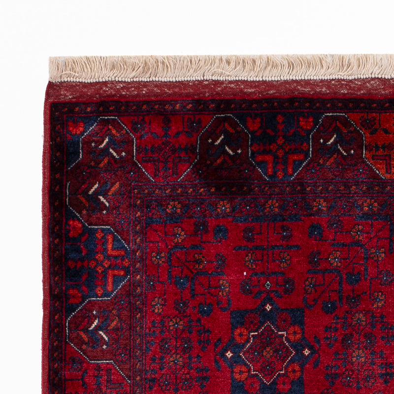 Afghan Rug - Royal - 150 x 101 cm - red