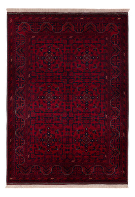 Afghan Rug - Royal - 150 x 101 cm - red