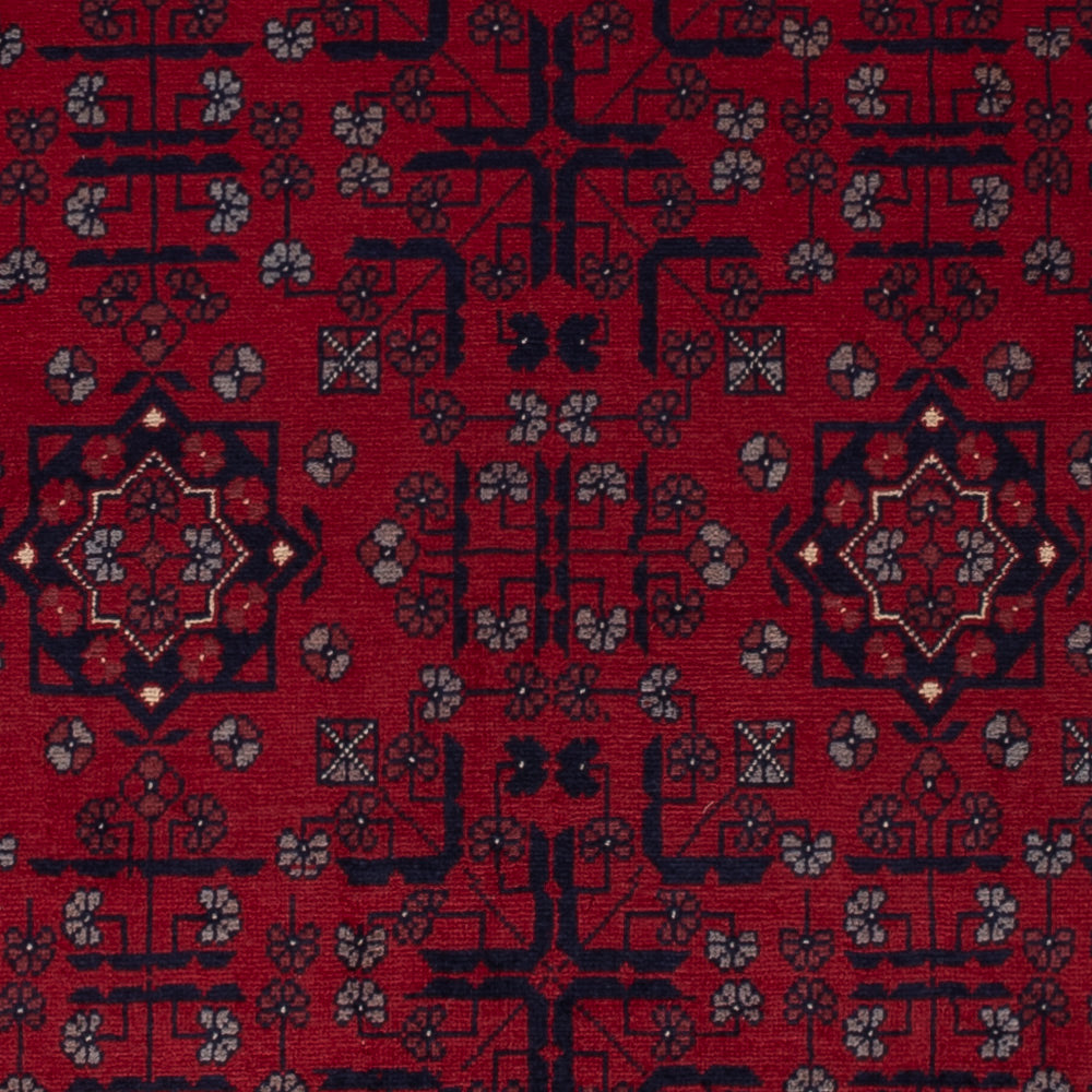 Afghan Rug - Royal - 150 x 102 cm - red