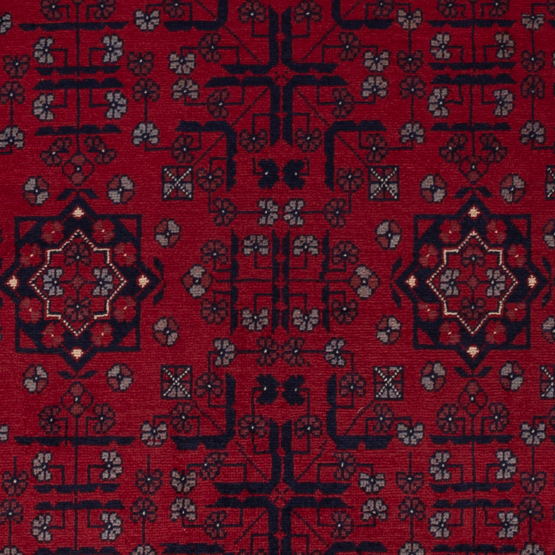 Afghan Rug - Royal - 150 x 102 cm - red