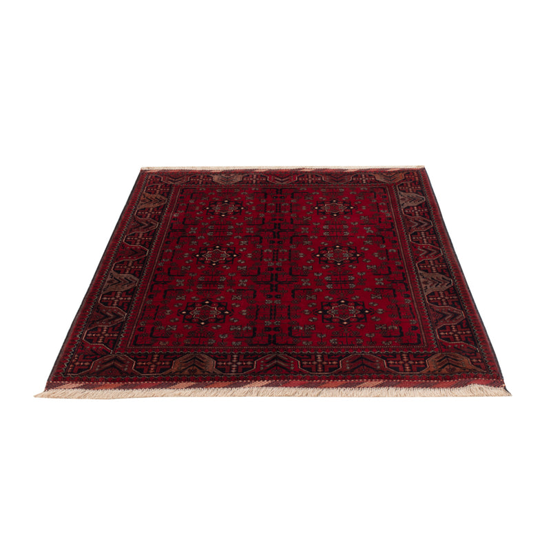 Afghan Rug - Royal - 150 x 102 cm - red