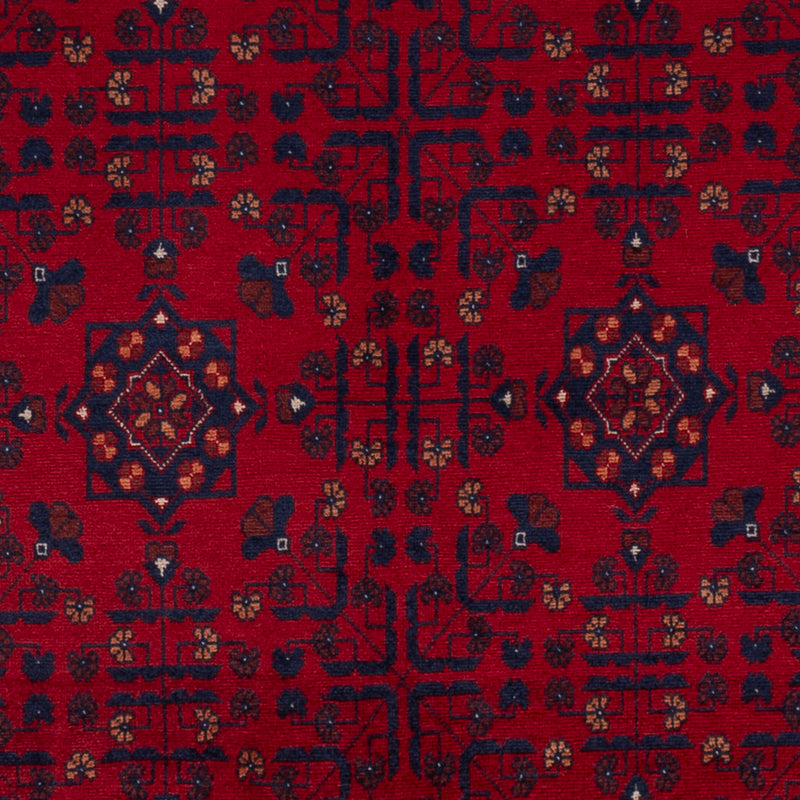 Afghan Rug - Royal - 152 x 104 cm - red