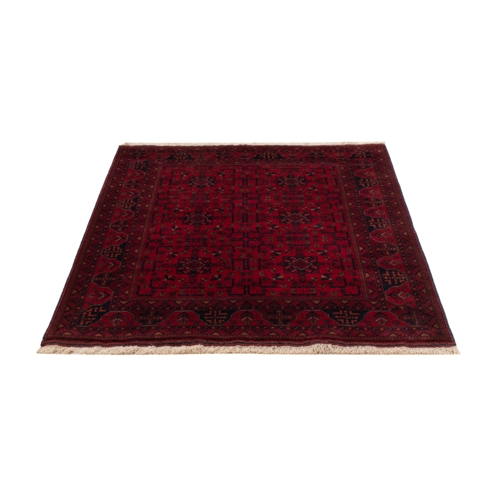 Afghan Rug - Royal - 147 x 102 cm - red