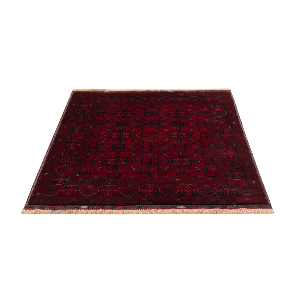 Afghan Rug - Royal - 146 x 103 cm - red