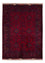 Afghan Rug - Royal - 140 x 103 cm - red