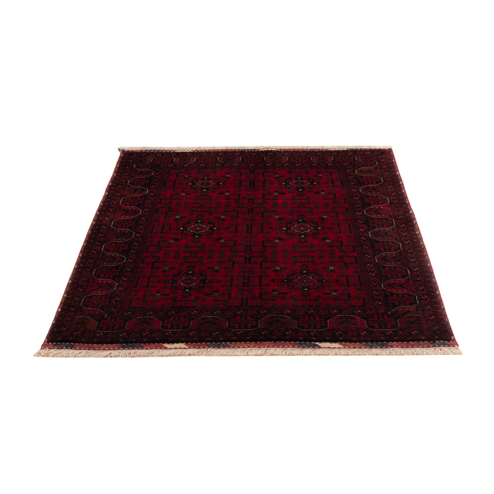 Afghan Rug - Royal - 140 x 103 cm - red