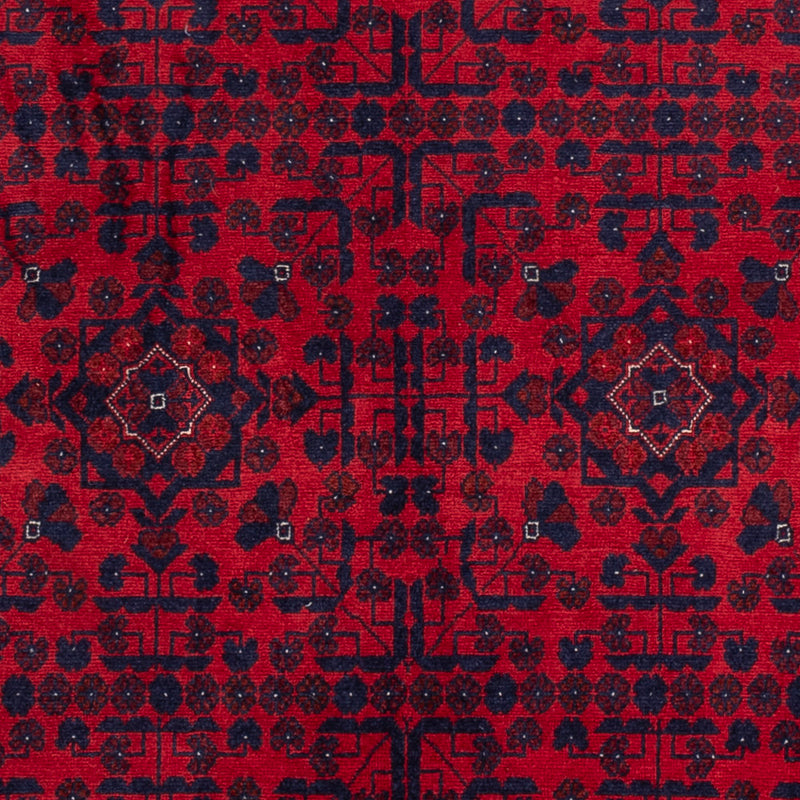 Afghan Rug - Royal - 146 x 102 cm - red