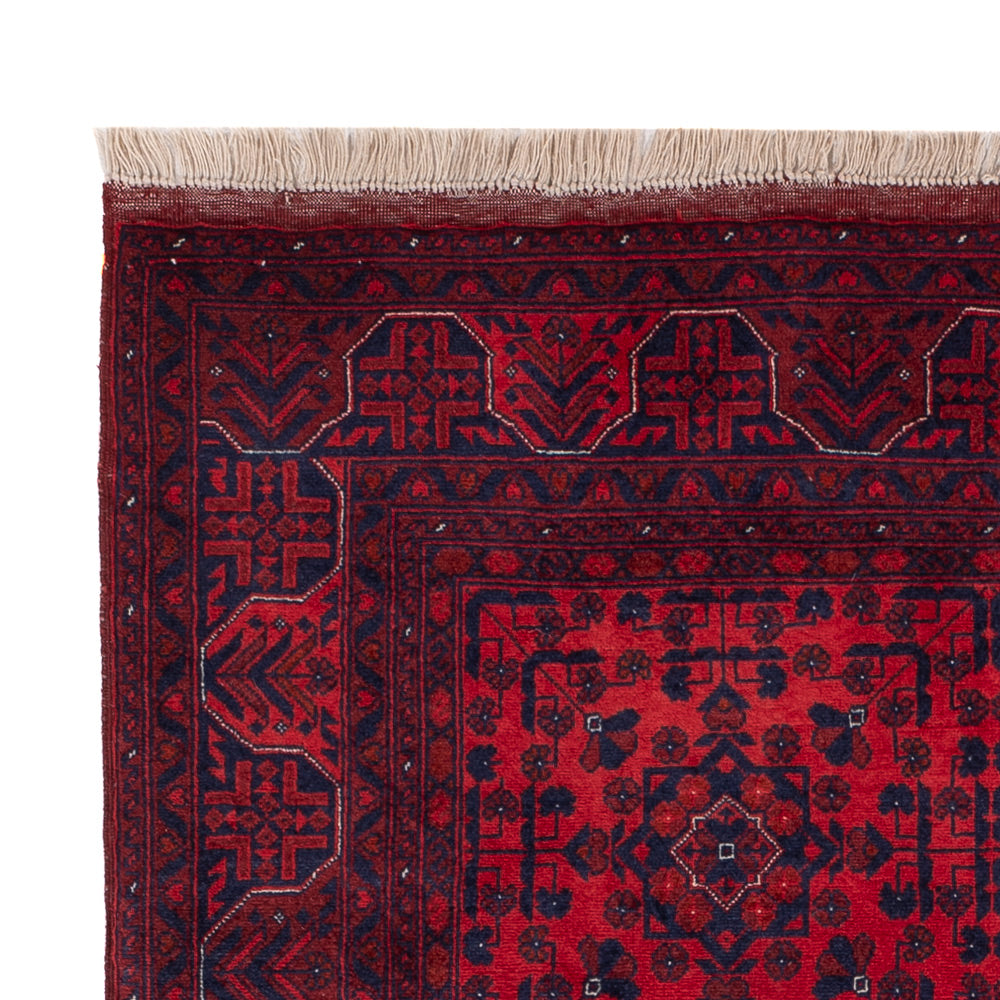 Afghan Rug - Royal - 146 x 102 cm - red