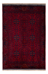 Afghan Rug - Royal - 151 x 103 cm - red