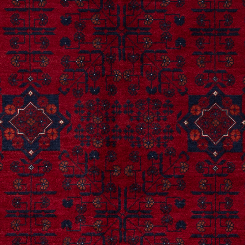 Afghan Rug - Royal - 151 x 103 cm - red