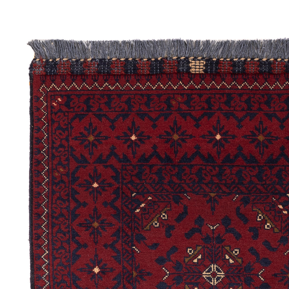 Afghan Rug - 141 x 101 cm - red