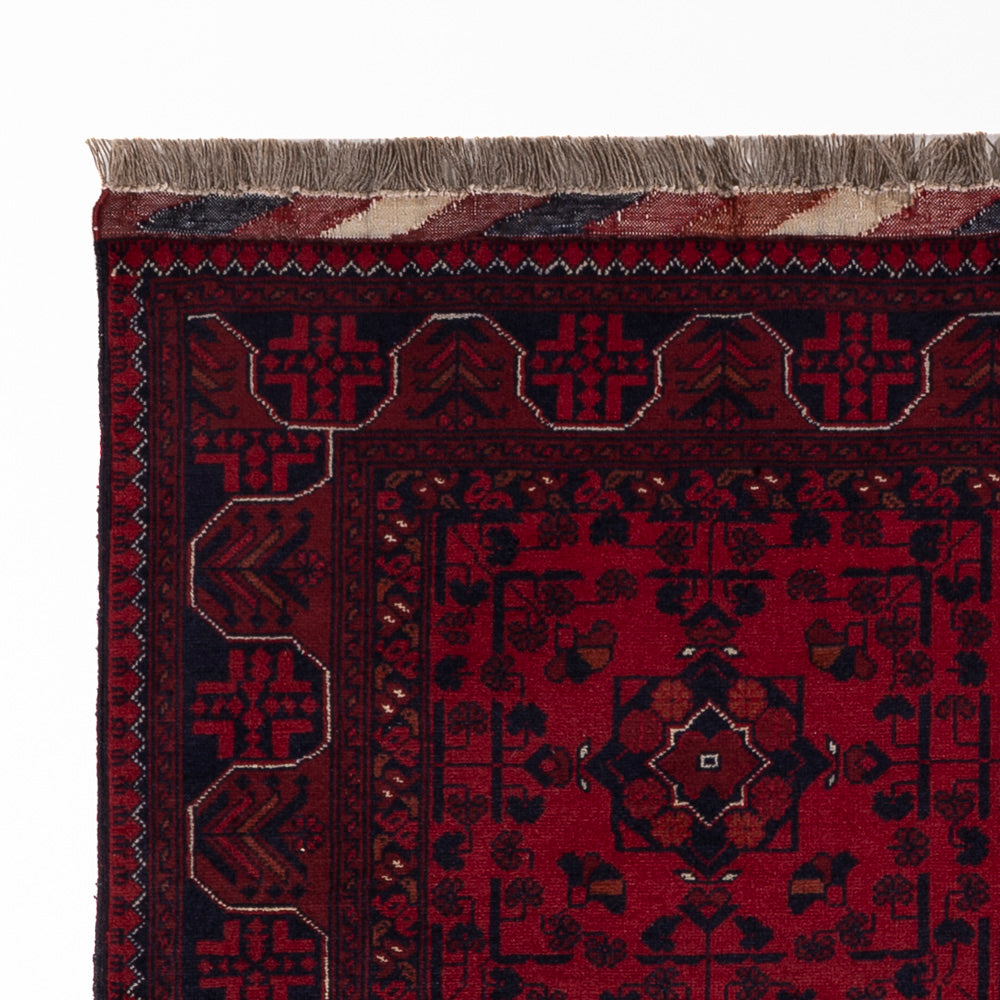 Afghan Rug - Royal - 146 x 102 cm - red