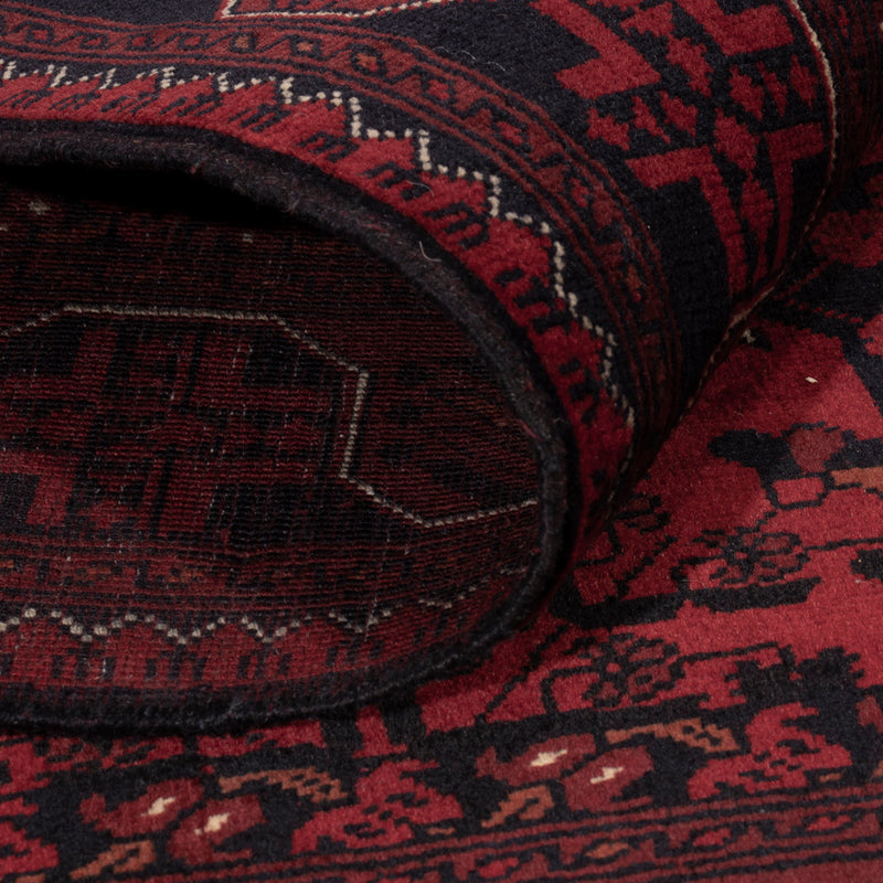 Afghan Rug - Royal - 146 x 102 cm - red