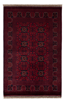 Afghan Rug - Royal - 154 x 99 cm - red