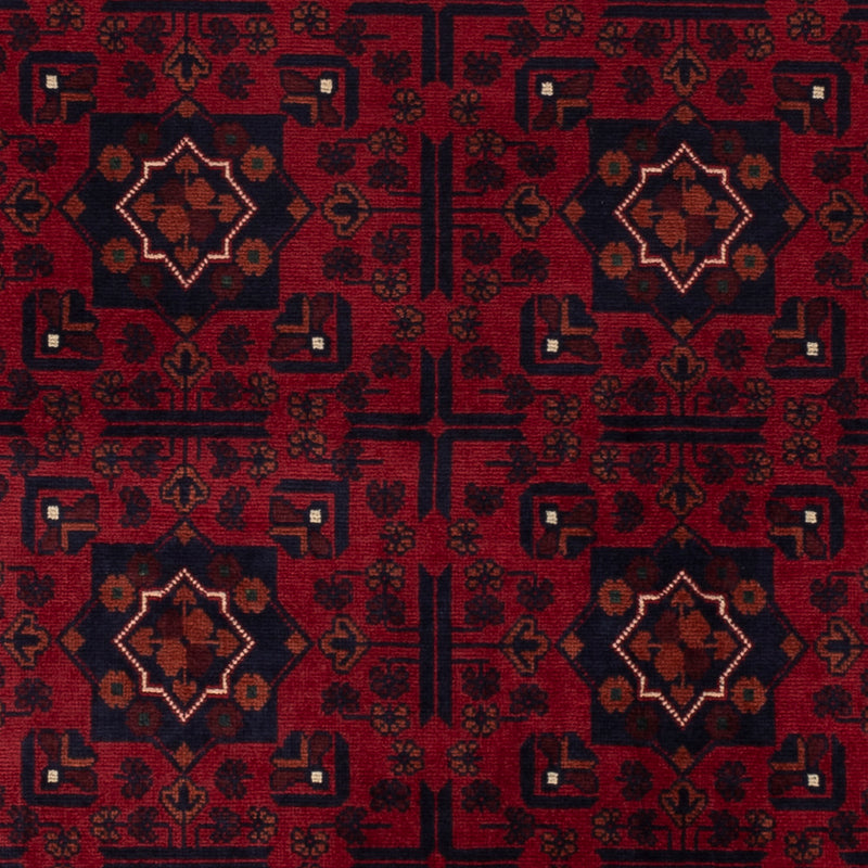 Afghan Rug - Royal - 154 x 99 cm - red