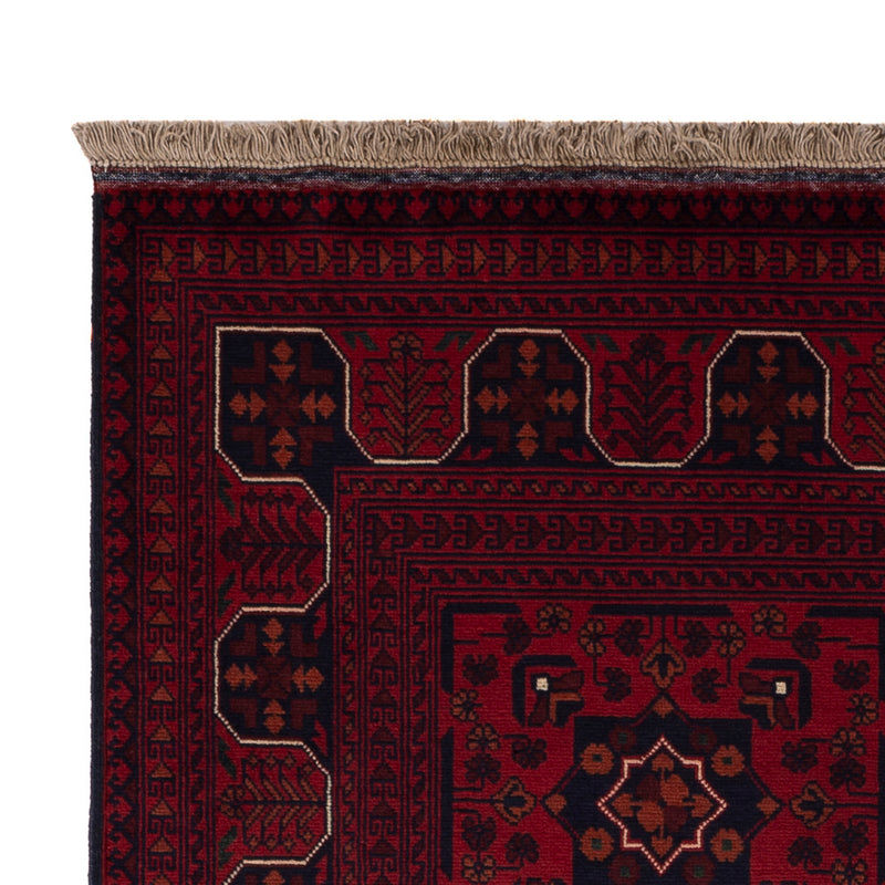 Afghan Rug - Royal - 154 x 99 cm - red
