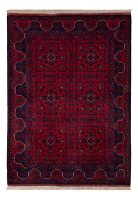 Afghan Rug - Royal - 148 x 104 cm - red